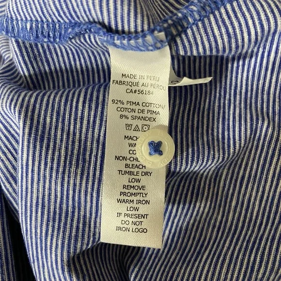 B. Draddy Shirt men's Small Polo Performance Pima Cotton Blend Short Sleeve Golf - Picture 7 of 13